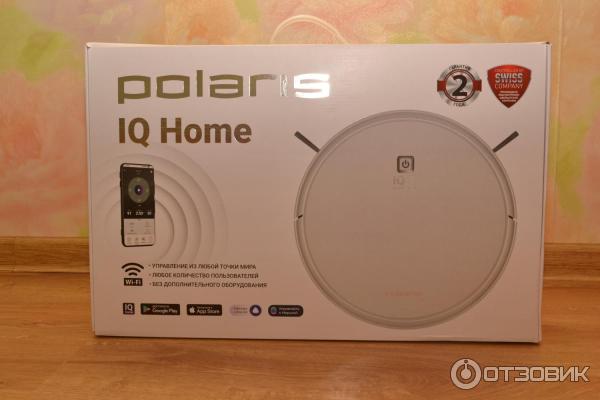 Робот-пылесос Polaris PVCR 1050 IQ Home Aqua фото