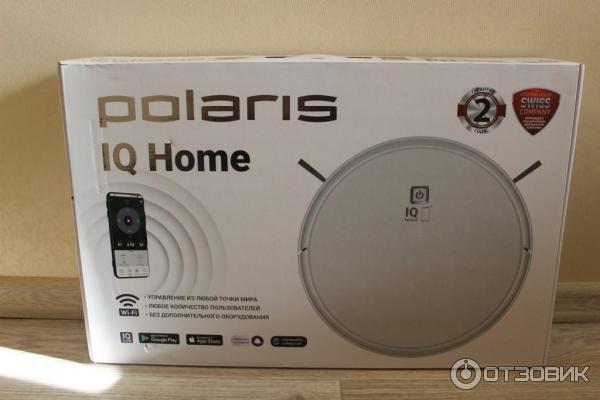 Робот-пылесос Polaris PVCR 1050 IQ Home Aqua фото