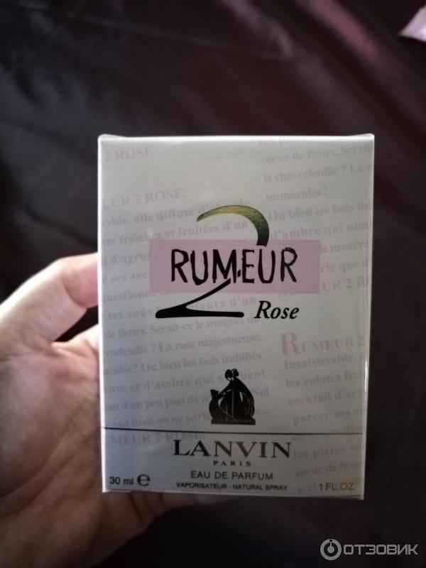 Парфюмированная вода Lanvin Rumeur 2 rose фото