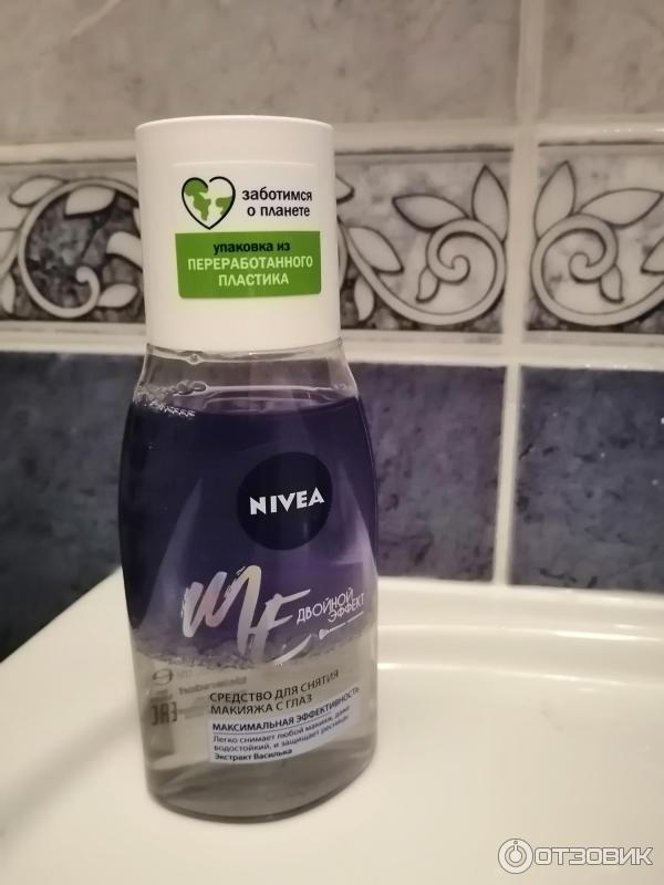 Средство для удаления макияжа с глаз Nivea Двойной эффект фото