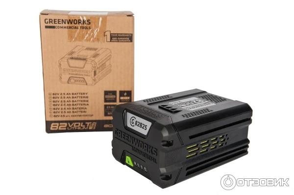 Li-Ion аккумулятор Greenworks 2914907,82V, 2,5 Ач