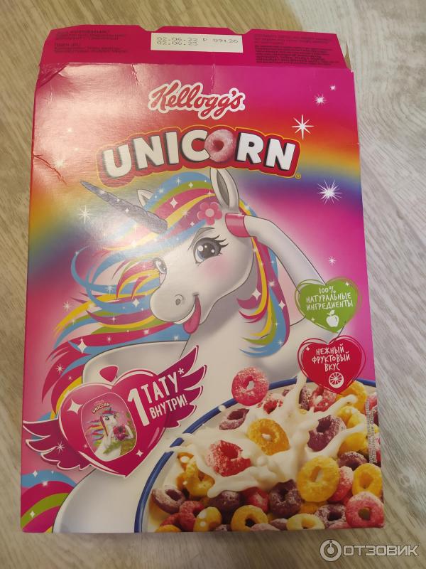 Готовые завтраки Kellogg’s Unicorn фото