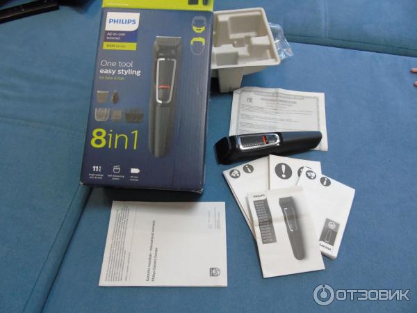 брошюры в комплекте к триммеру Philips MG3730 15