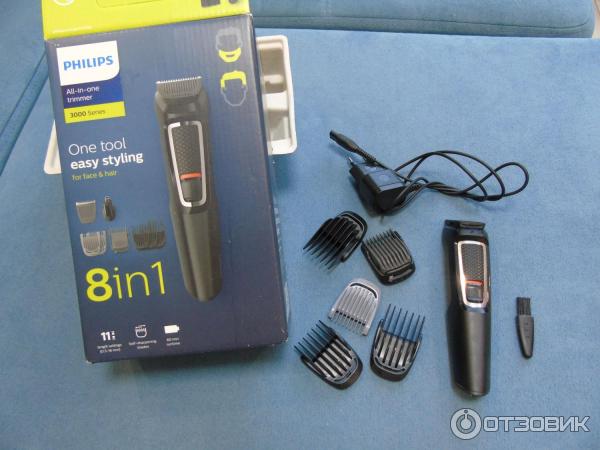 Мультитриммер Philips MG3730 15 комплектация