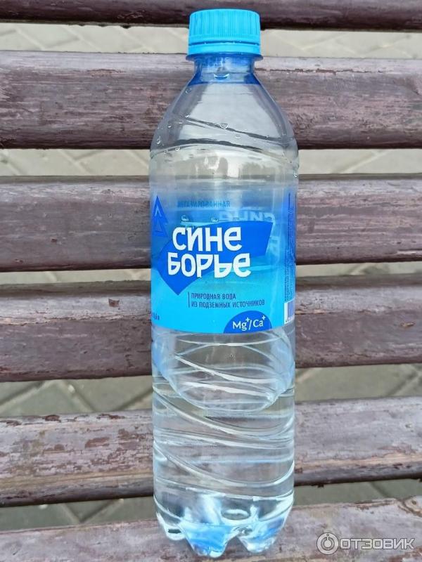 Вода негазированная минеральная питьевая столовая Синеборье фото