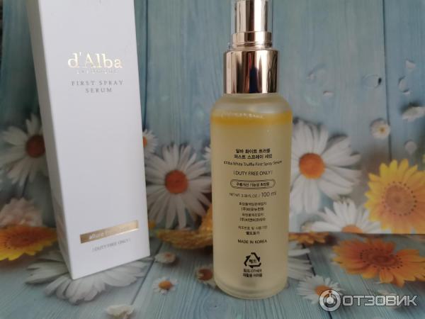 Сыворотка для лица D'Alba White Truffle First Spray Serum фото