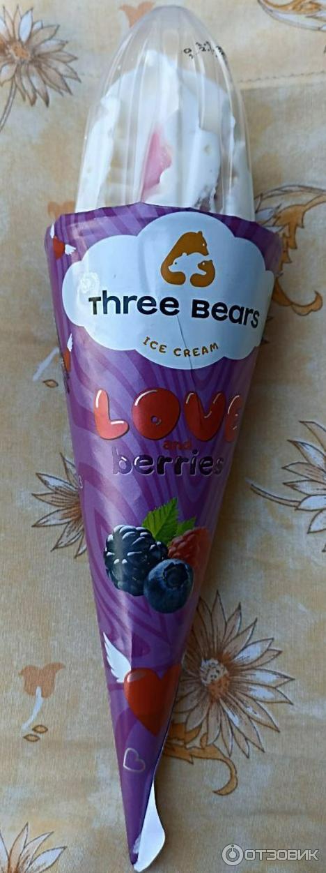 Мороженое Три медведя Love berries фото