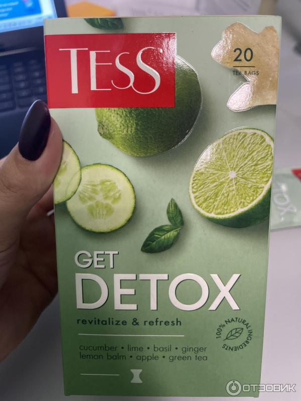 Чай Tess GET DETOX фото