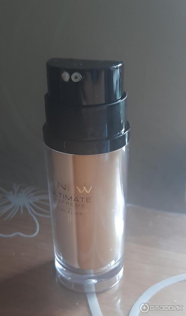 Двойной эликсир для лица Avon Anew Омоложение. Превосходство : сыворотка и масло фото