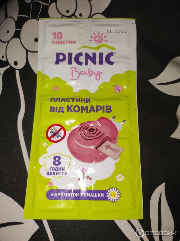 Пластины от комаров Picnic Baby фото