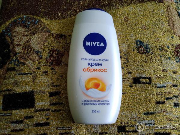 Гель-крем для душа Nivea Крем абрикос фото