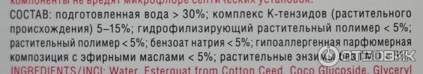 Биоразлагаемый кондиционер для белья Synergetic Аромамагия фото