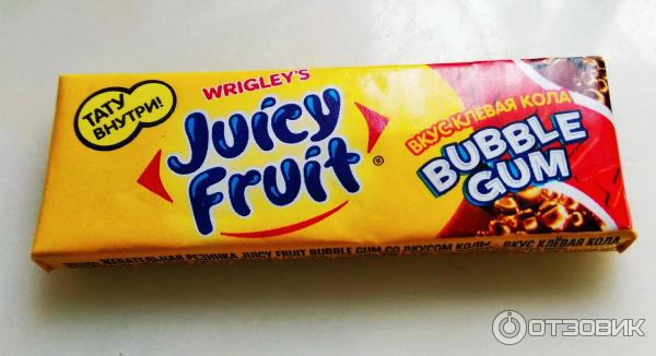 Жевательная резинка Wrigley's Juicy Fruit фото