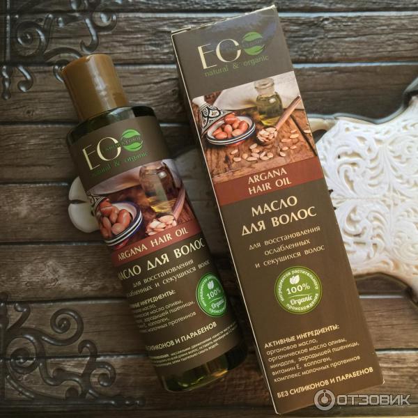 Масло для волос Ecolab Argana hair oil фото