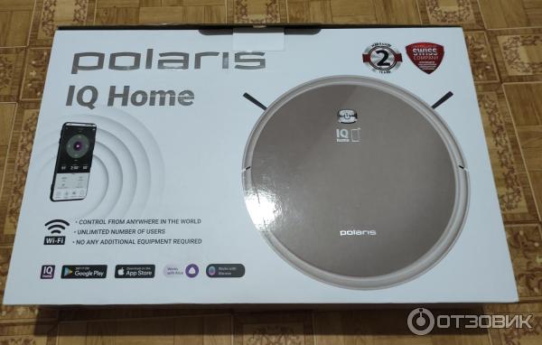 Робот-пылесос Polaris PVCR 1229 IQ Home Aqua фото