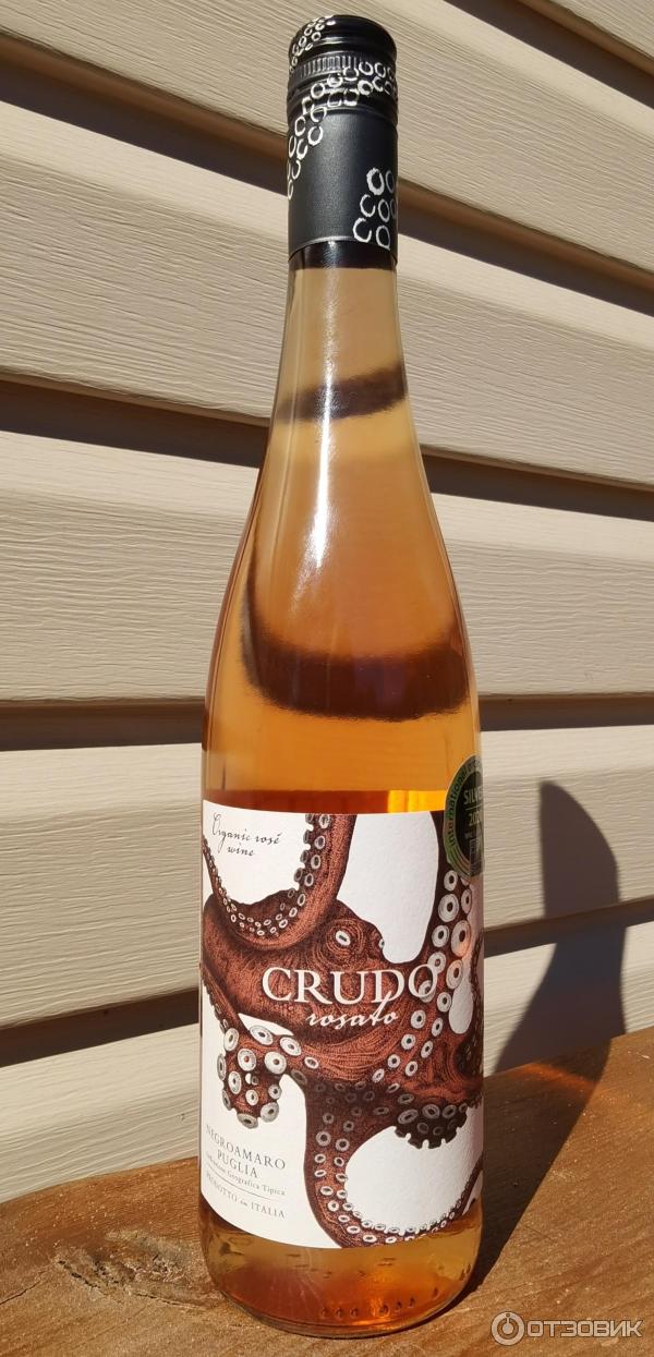 Отзыв о Вино полусухое розовое Mare Magnum Puglia Crudo Negroamaro ...