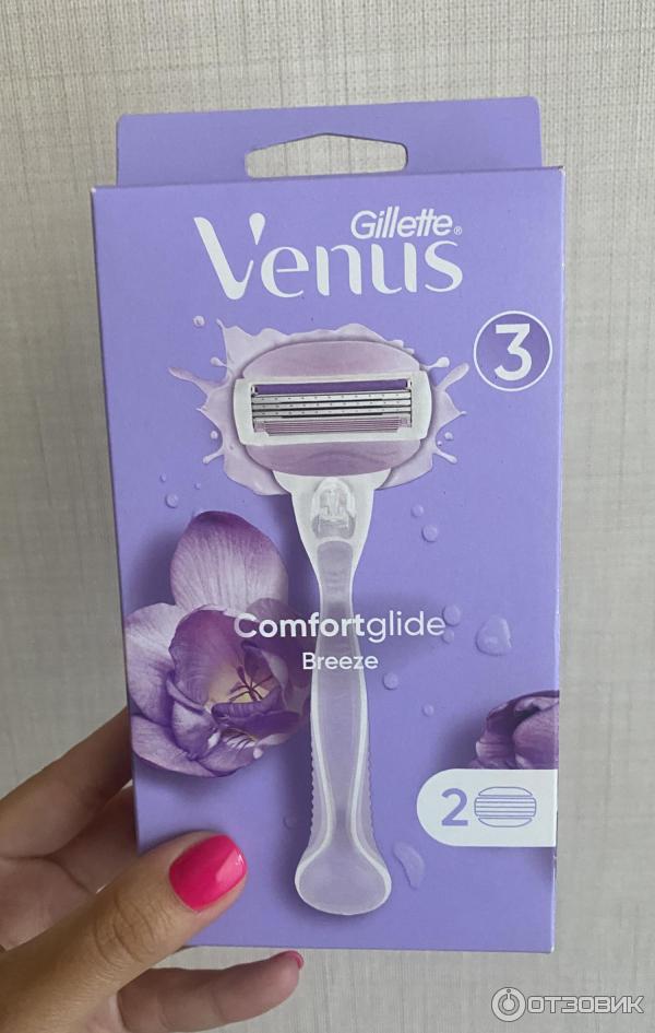 Женский станок для бритья Gillette Venus Breeze фото