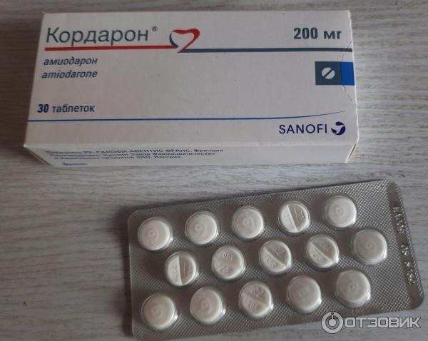 Кордарон Sanofi-Aventis фото