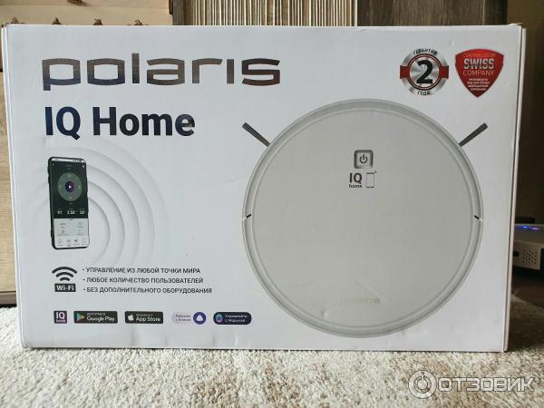 Робот-пылесос Polaris PVCR 1050 IQ Home Aqua фото