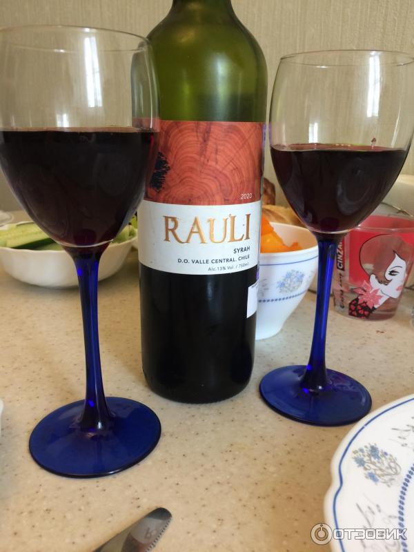 Вино красное сухое RAULI SYRAH фото