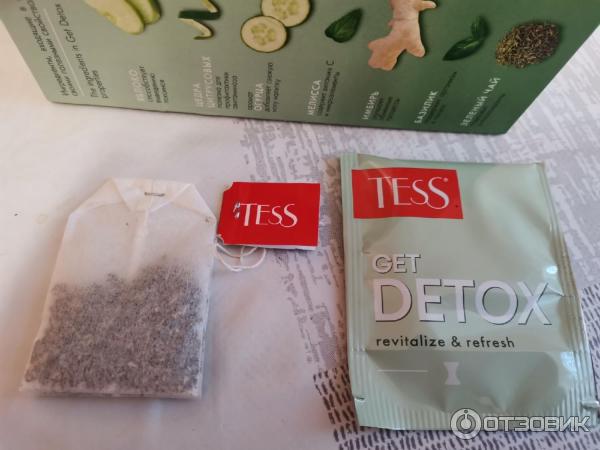 Чай Tess GET DETOX фото