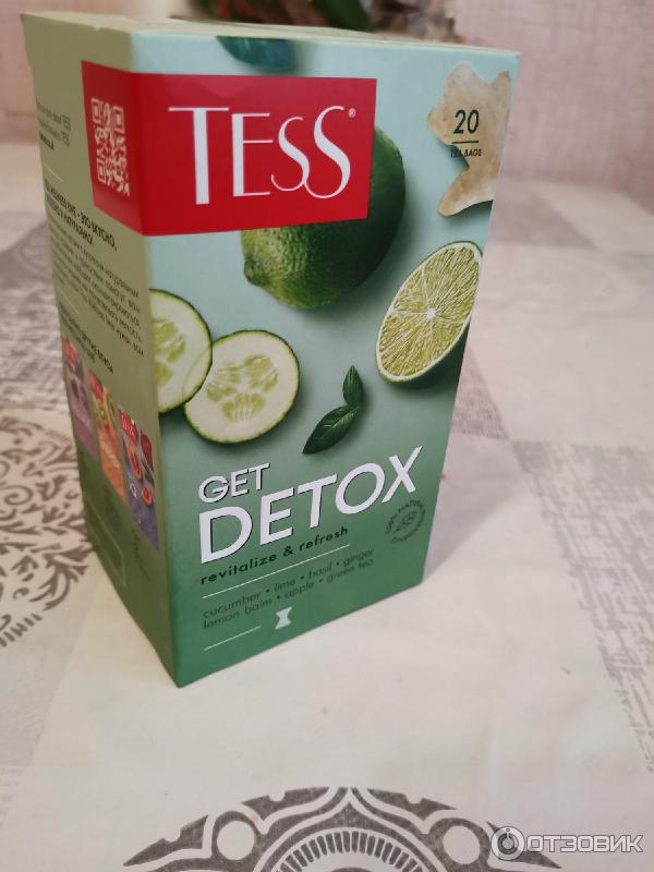 Чай Tess GET DETOX фото