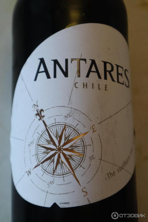 Вино красное полусухое Vina Santa Carolina Antares Shiraz фото