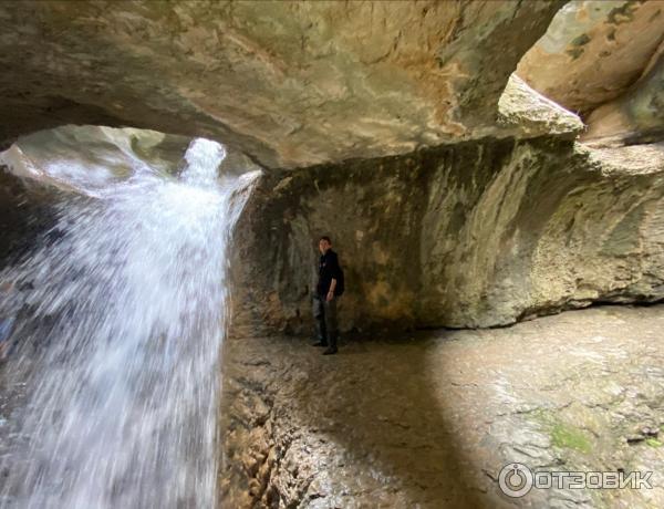 Салтинский подземный водопад (Россия, Дагестан) фото