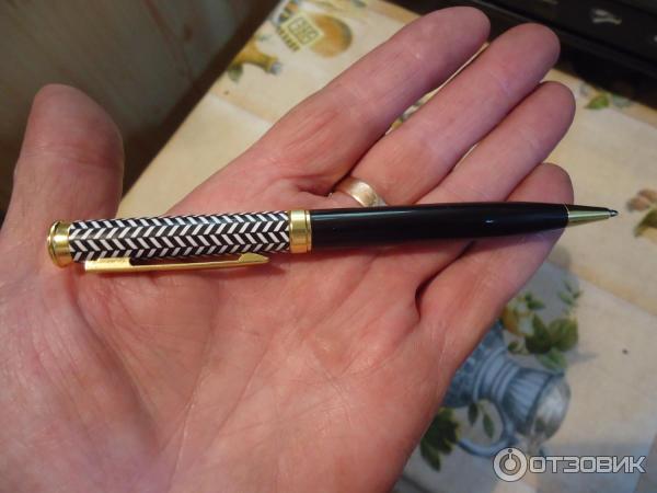 Ручка шариковая PARKER IM Black Gold Trim фото