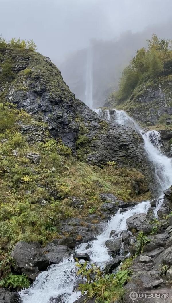 Водопад Поликаря (Россия, Красная Поляна) фото