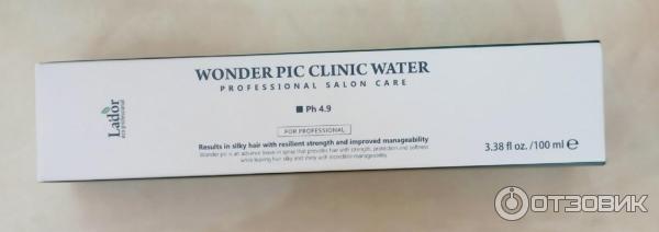 Мист для укрепления и защиты волос Lador wonder pic clinic water фото