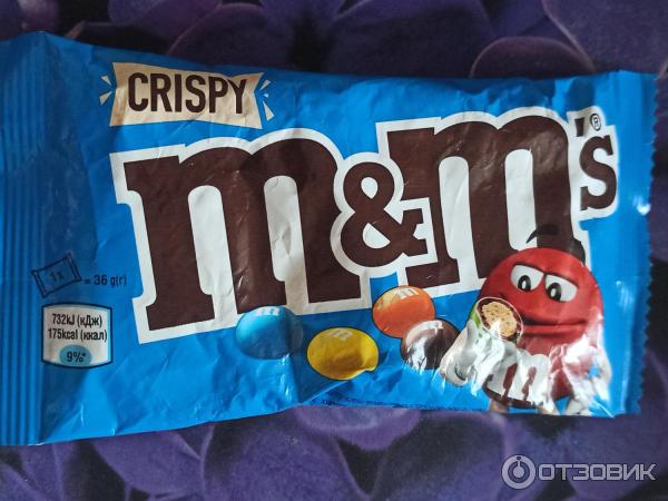 Драже M&M's Crispy фото