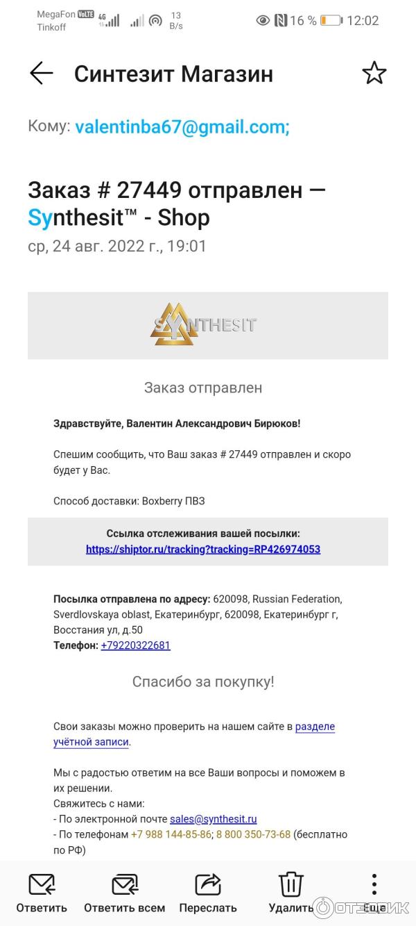 БАД Капсулы Синтезит Железо фото