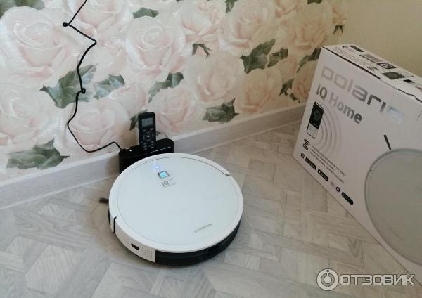 Робот-пылесос Polaris PVCR 1050 IQ Home Aqua фото