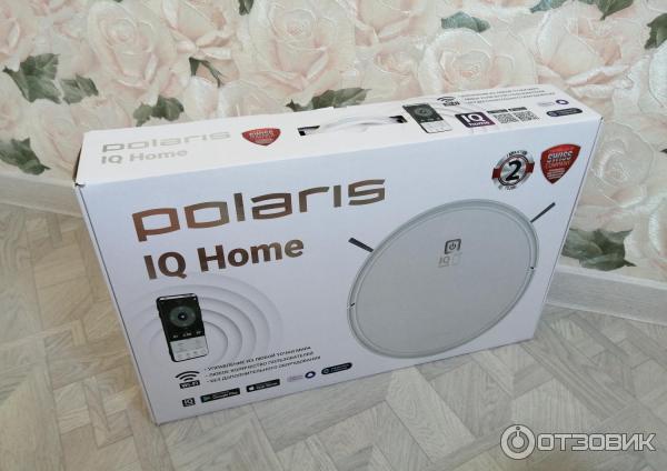 Робот-пылесос Polaris PVCR 1050 IQ Home Aqua фото