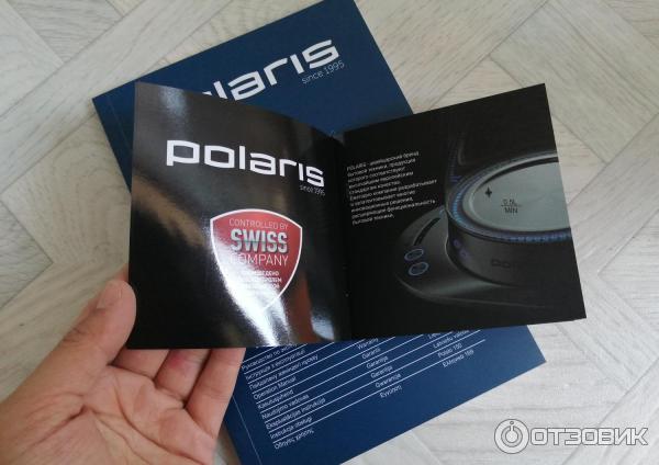 Робот-пылесос Polaris PVCR 1050 IQ Home Aqua фото