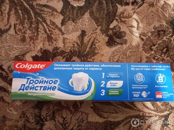 Зубная паста Colgate Тройное действие фото