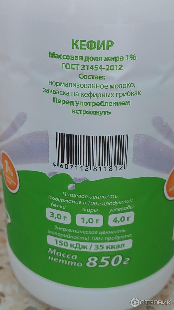 Состав продукта