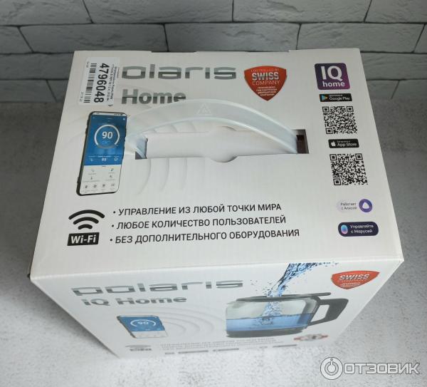 Электрочайник Polaris PWK 1712CGLD WIFI IQ Home фото