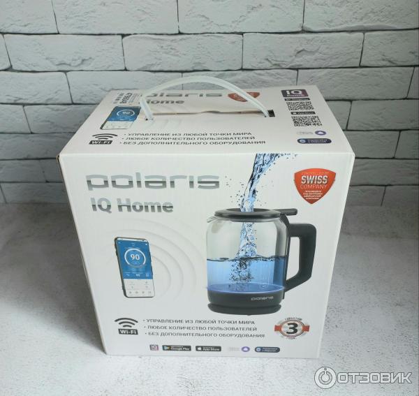 Электрочайник Polaris PWK 1712CGLD WIFI IQ Home фото