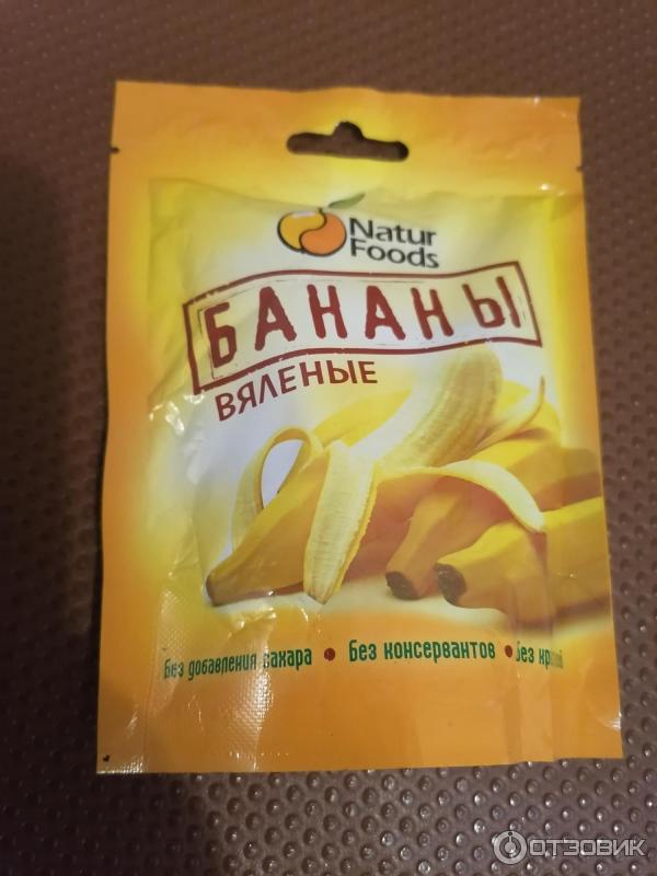 Бананы вяленые Natur Foods фото