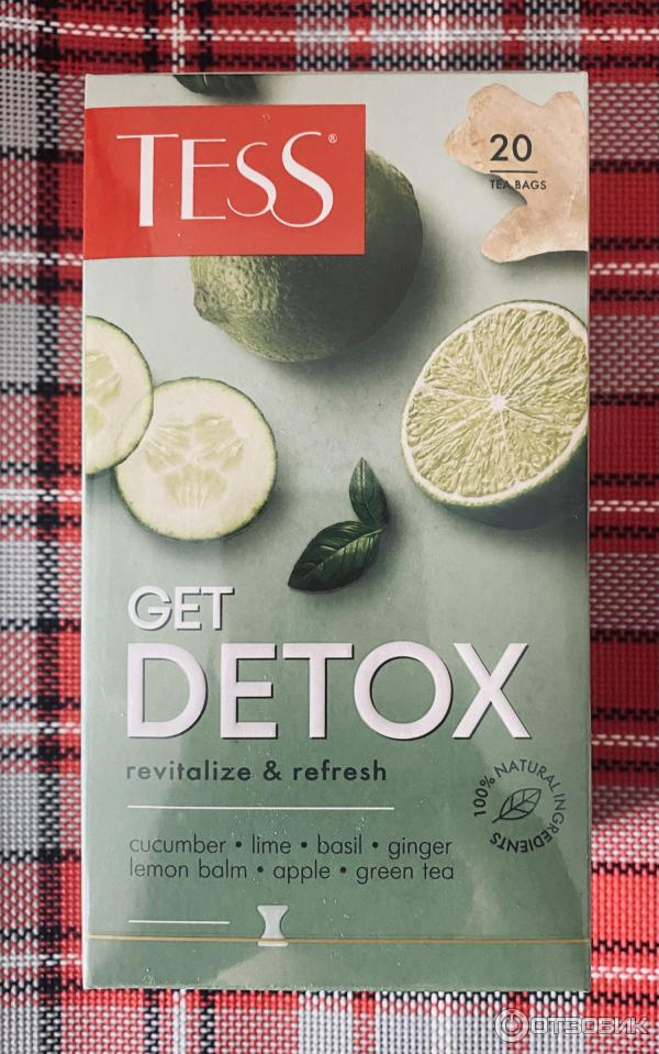 Чай Tess GET DETOX фото