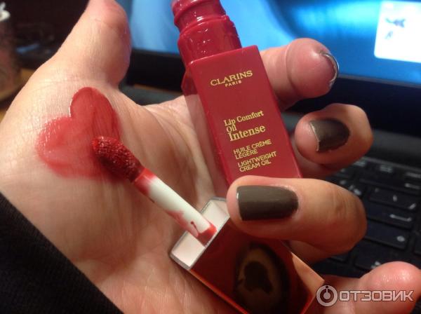 Clarins Lip Comfort Oil Intense 09 Warm Rose, Отзывы покупателей