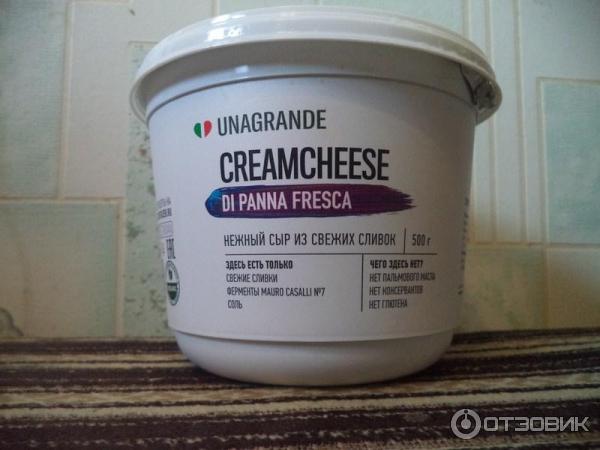 Сыр мягкий Unagrande Di Panna Fresca фото