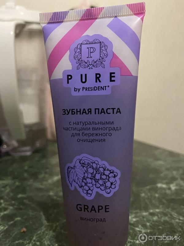 Зубная паста Pure by President фото