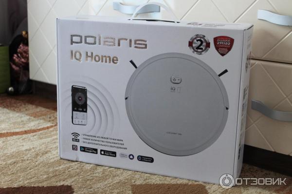 Робот-пылесос Polaris PVCR 1028 WI-FI IQ Home фото