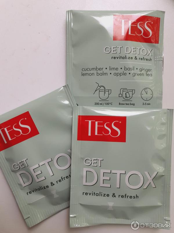 Чай Tess GET DETOX фото