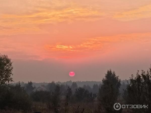 Фотография с телефона вечером