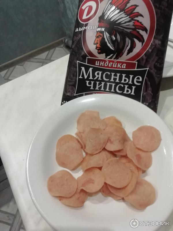 Чипсы мясные Дымов фото