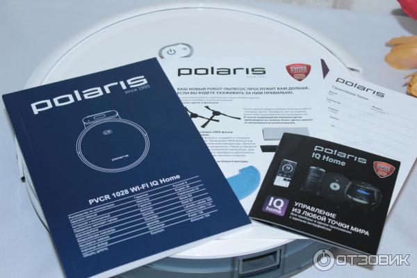 Робот-пылесос Polaris PVCR 1028 WI-FI IQ Home фото